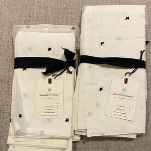 NWT Hearth & Hand Linen Napkins set of 8